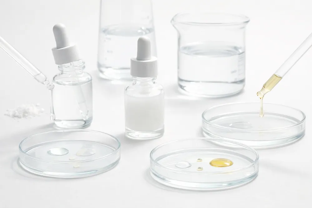 activos cosméticos utilizados en el cuidado de la piel con poros dilatados