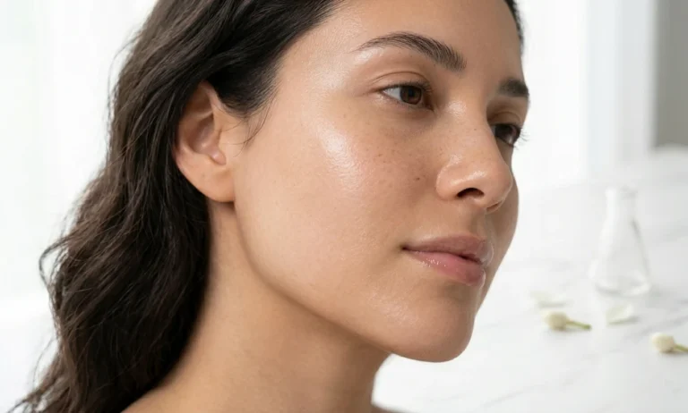 piel luminosa y uniforme tras uso de ácido kójico